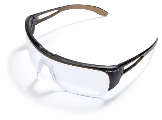 Zekler 76 Schutzbrille - Klar - Braun
