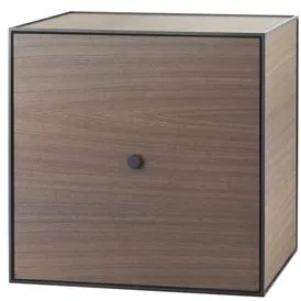 Audo Frame 49 Mit Tür und Regal 42x49x49 Rauchige Eiche