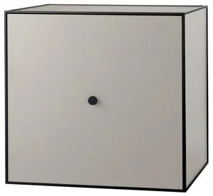 Audo Frame 49 Mit Tür und Regal 42X49X49 Sand