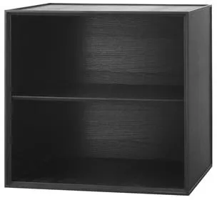 Audo Frame 49 Mit Regal 42X49X49 Schwarze Esche